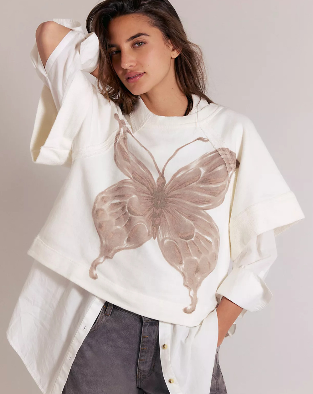 NWT Free People Dahlia Pullover | Size L